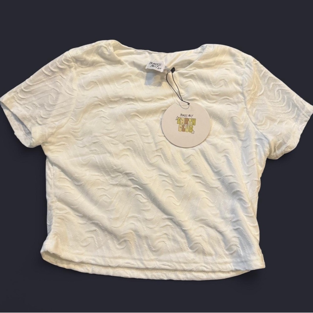 Princess Polly Earth Club white crop top #croptop
